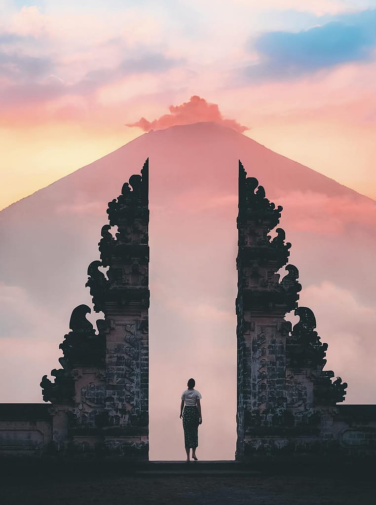 Explore beautiful scenery throughout Bali in safety and seek pre-travel vaccines like hepatitis A and typhoid fever before leaving